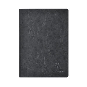 Clairefontaine Essentials Notebook - Clothbound, A4, Ruled, Black