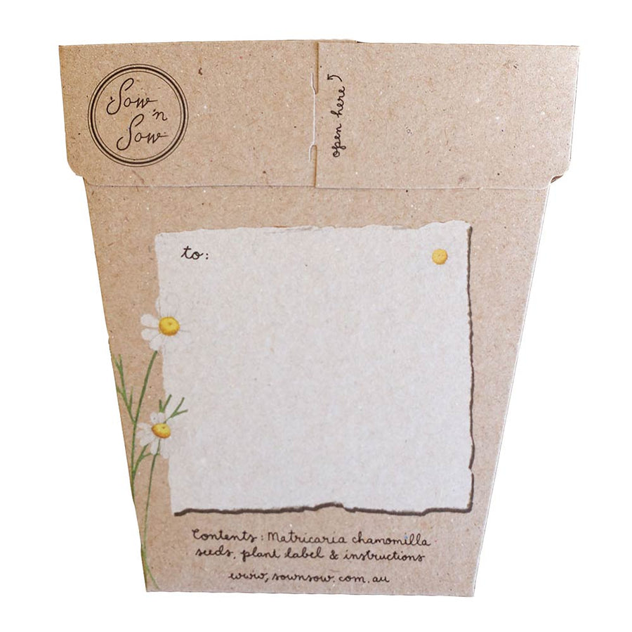 Gift of Seeds Card - Chamomile
