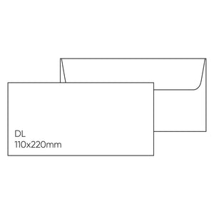 DL Envelope (110 x 220mm) - Splendorgel, Pack of 10