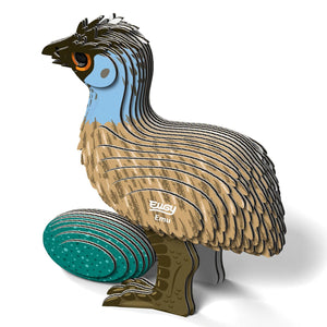 Eugy 3D Paper Model - Emu