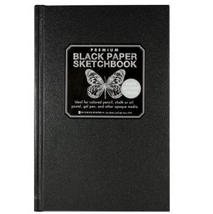 Studio Series - Premium Sketchbook - Medium, Black Pages