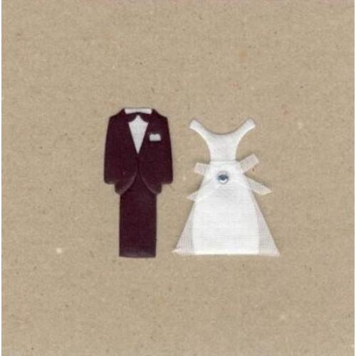 Lissie Lou Greeting Card - Wedding Couple