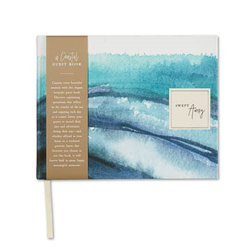 Compendium Guest Book - Swept Away | Compendium | Paperpoint Stationery South Melbourne