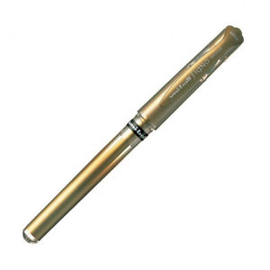 Uni-ball Signo Gel Ink Pen, 1.0mm Broad, Metallic Gold | Uni-ball | Paperpoint Stationery South Melbourne