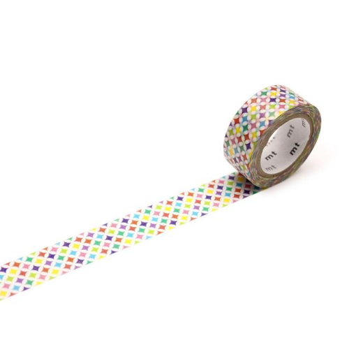 MT Tape Single Roll - Pearl Sparkling Circle