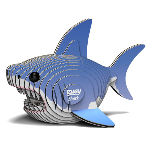Eugy 3D Paper Model - Shark