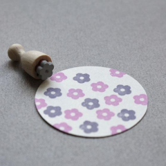 Perlenfischer Mini Cone Stamp - Blossom | Perlenfischer | Paperpoint Stationery South Melbourne