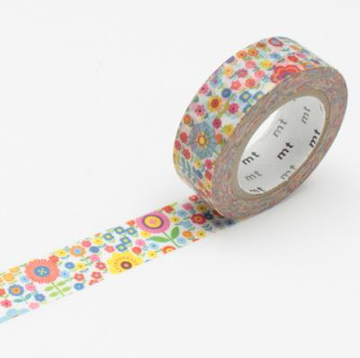 MT Tape Single Roll - Flowers Garden | MT | Paperpoint Stationery South Melbourne