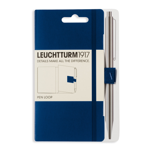 Leuchtturm1917 Pen Loop (Elastic Pen Holder) - Navy Blue | Leuchtturm1917 | Paperpoint Stationery South Melbourne