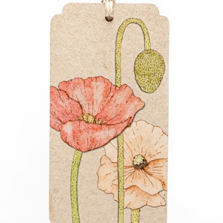 Seeds Gift Tag - Poppy | Sow n Sow | Paperpoint Stationery South Melbourne