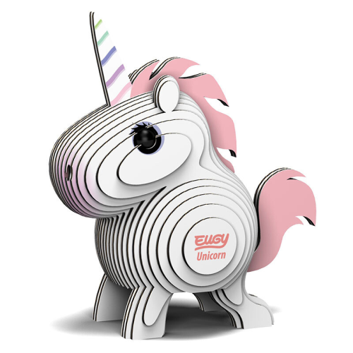 Eugy 3D Paper Model - Unicorn