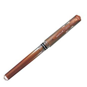 Uni-ball Signo Gel Ink Pen, 1.0mm Broad, Metallic Copper | Uni-ball | Paperpoint Stationery South Melbourne