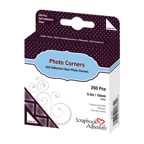 Scrapbook Picture Corner Stickers Self Adhesive Photo Corners Corner Holder  Journal Scrapbooking Supplies 