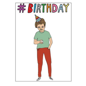 Able & Game Greeting Card - Hashtag Birthday | Able & Game | Paperpoint Stationery South Melbourne