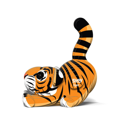 Eugy 3D Paper Model - Tiger