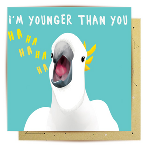 La La Land Greeting Card - Younger Cockatoo