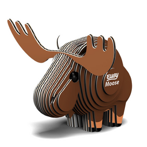 Eugy 3D Paper Model - Moose