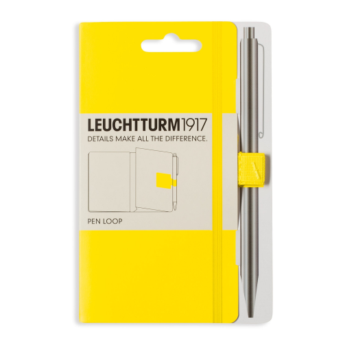 Leuchtturm1917 Pen Loop (Elastic Pen Holder) - Lemon | Leuchtturm1917 | Paperpoint Stationery South Melbourne