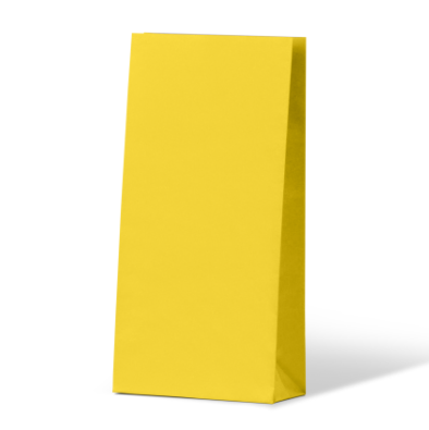 Paper Gift Bag - Medium, Yellow