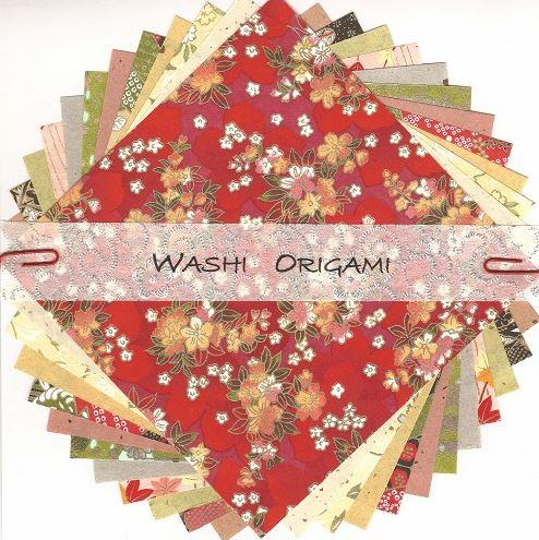 Origami Paper Pack - Kozo/Plain Mix, 150mm Square | Washi Craft | Paperpoint Stationery South Melbourne