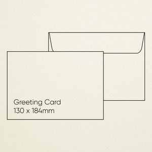 Greeting Card Envelope (130 x 184mm) - Stephen Limestone, Pack of 10