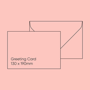 Greeting Card Envelope (130 x 190mm) - Bloom Blush, Pack of 10
