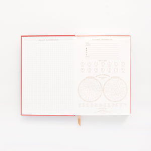 Designworks Cloth Cover Notebook - Medium, Radiant Rays