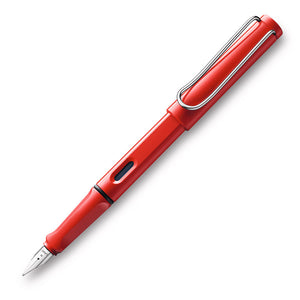 Lamy Safari Fountain Pen - Medium Nib, Red