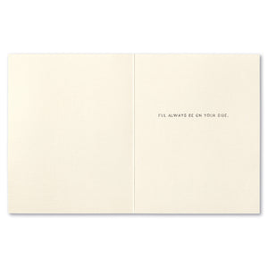 Love Muchly Greeting Card - I'm Not Going Anywhere