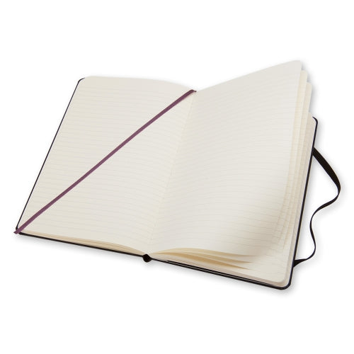 Moleskine Hard Cover Notebook - Ruled, Pocket, Black