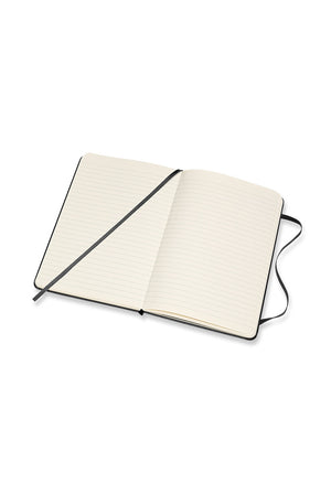Moleskine Hard Cover Notebook - Ruled, Medium, Black