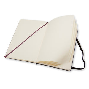 Moleskine Hard Cover Notebook - Plain, Large, Black