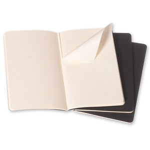 Moleskine Cahier Notebook - Ruled, Pocket, Black