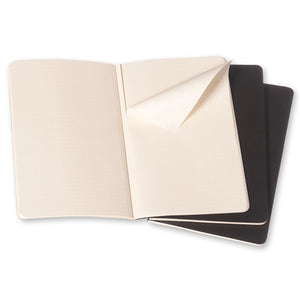 Moleskine Cahier Notebook - Square, Pocket, Black