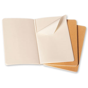 Moleskine Cahier Notebook - Ruled, Pocket, Kraft
