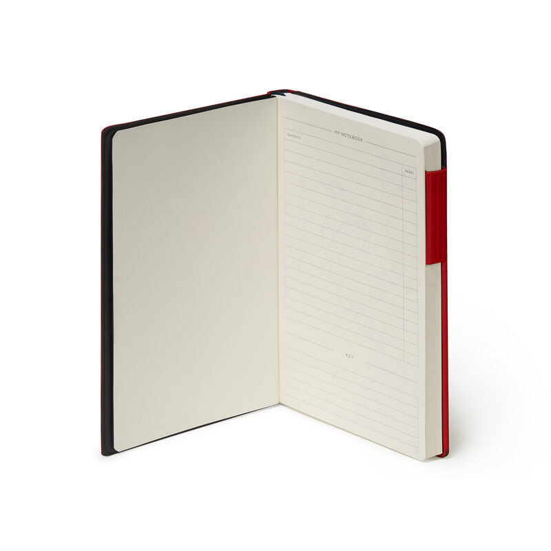 Legami My Notebook - Ruled, Small, Red