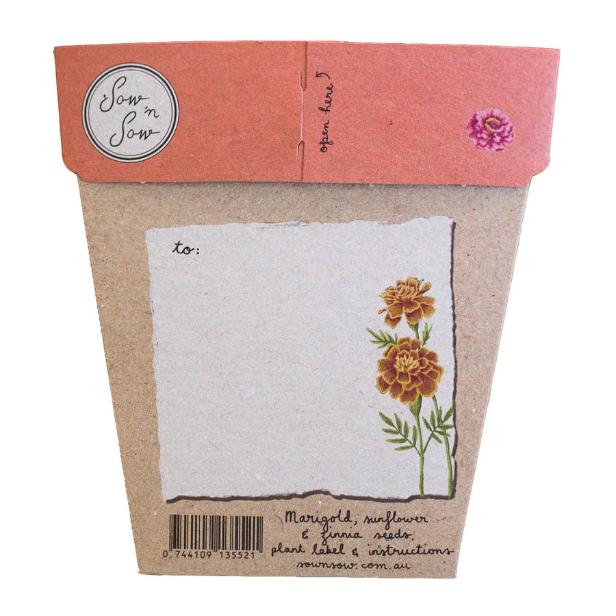 Gift of Seeds Card - Secret Garden