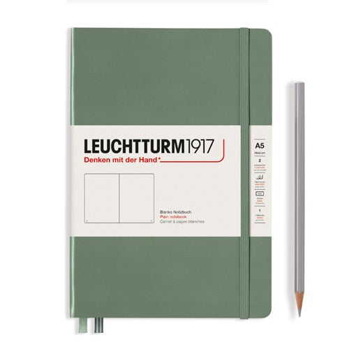 Leuchtturm1917 Notebook - Plain, A5, Olive