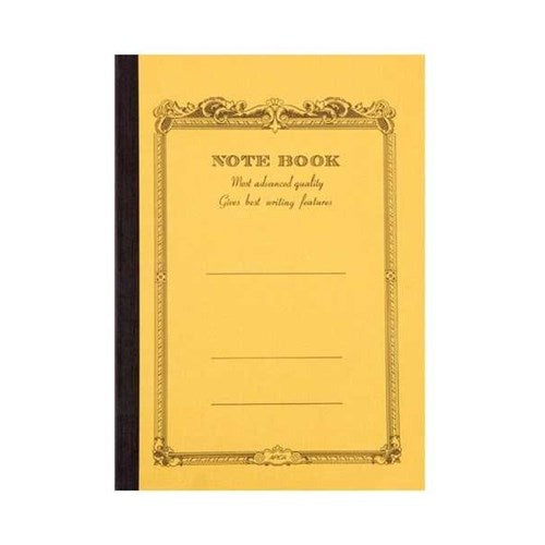 APICA Apica C.D.11 Notebook - A5, Lined, Mustard Yellow