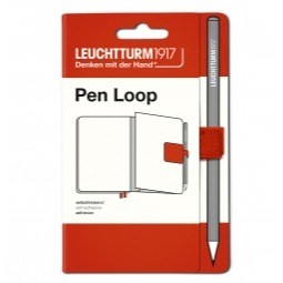 Leuchtturm1917 Pen Loop (Elastic Pen Holder) - Fox Red