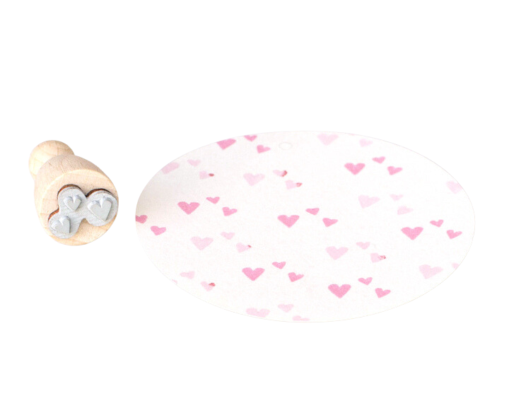 Perlenfischer Cone Stamp - Heart Confetti