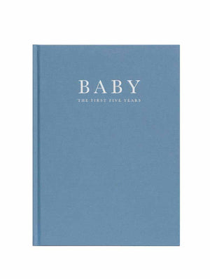 Write to Me Baby Journal - First 5 Years, Blue