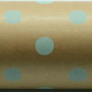 Barama Kraft Gift Wrapping Paper - Pale Blue Spots (Click & Collect Only - Can not be shipped)