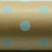 Barama Kraft Gift Wrapping Paper - Pale Blue Spots (Click & Collect Only - Can not be shipped)