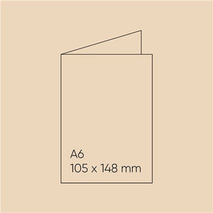 Blank Note Cards - A6 (105 x 148mm), Folded, Stephen Quartz, Pack of 10