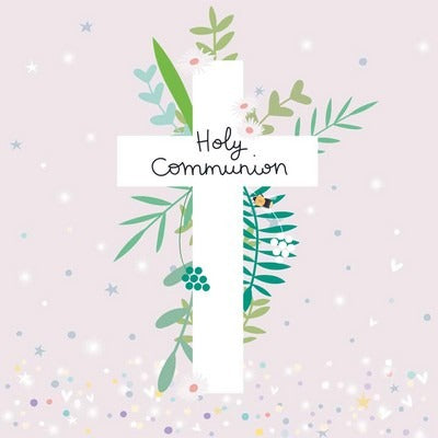 Belly Button Designs Belly Button Designs Greeting Card - Holy Communion