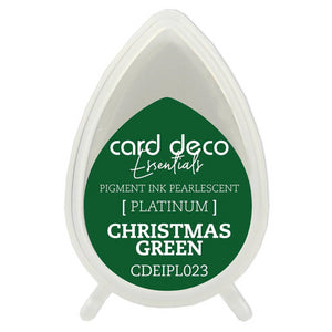 Card Deco Essentials Pearlescent Pigment Ink - Christmas Green