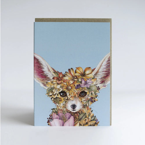 Marini Ferlazzo Greeting Card - World Animal Protection Coloured Series, Fennec Fox