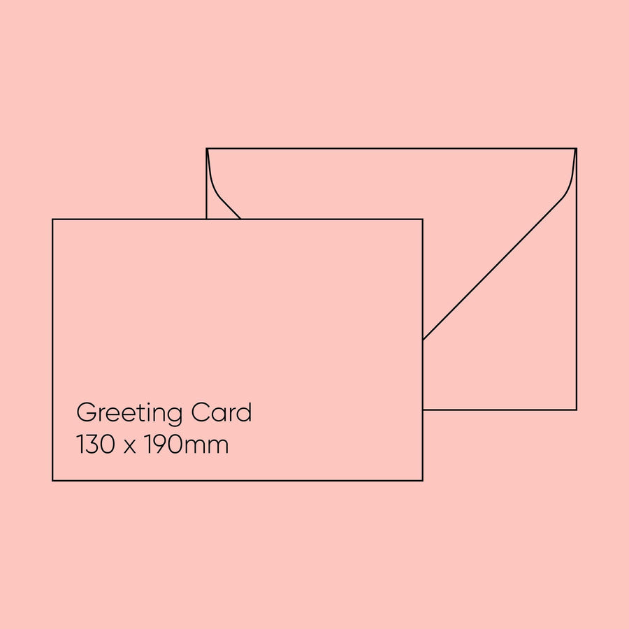 Bloom Greeting Card Envelope (130 x 190mm) - Bloom Blush, Pack of 10