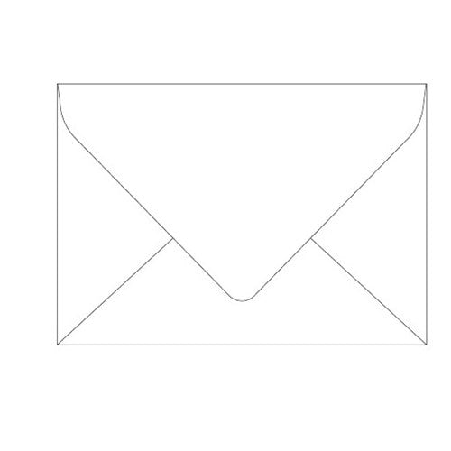 Boston Greeting Card Envelope (130 x 190mm) - Boston Classic White, Pack of 10